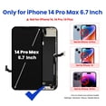 thumbnail image 2 of Para iPhone 14 Pro Max 6.7" Pantalla Táctil Retina HD LCD Digitalizador, 2 of 5