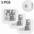 thumbnail image 4 of 3-Pack Indoor Thermometer Hygrometer Digital Hygrometer Room Thermometer for Home High Accurate Temperature, 4 of 4