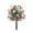 A, variant on Independence Day Artificial Green Plants, Festive Floral Door Decor, Outdoor Yard Stake Tree, Durable and Easy to Install for Patio and Garden