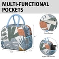 thumbnail image 5 of Aesthetic Bohemian Lunch Tote Women, Thermal Insulated Bag with Rustic Vintage Patterns for Work, Picnic, and Daily Use, 5 of 6