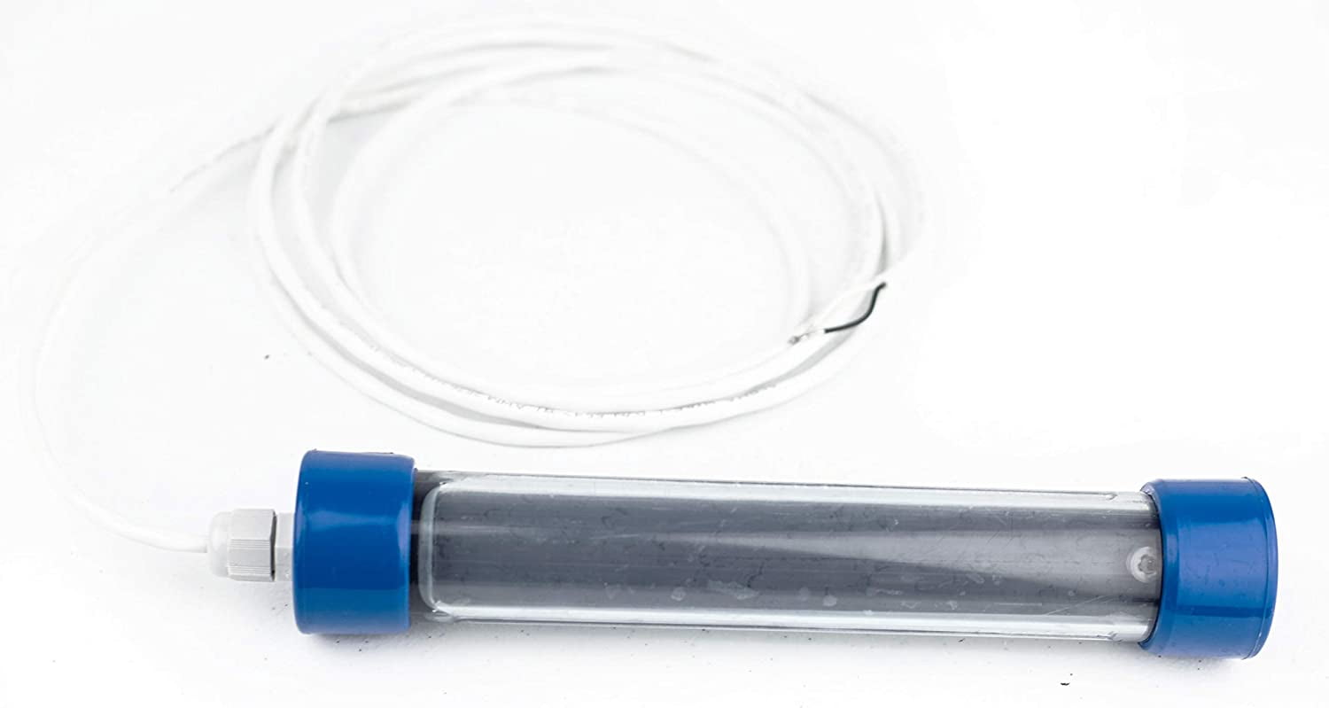 The Hot Tub Wizard-CD-Hot Tub Salt Chlorine Generator-Keeps It Clean & Clear and Helps Prevent Rash&Itch-Easily Convert Any Hot Tub or Spa to Mild Salt Water-Saltwater Chlorinator