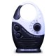 thumbnail image 1 of Mini Radio AM/FM, Altavoz Impermeable para Baño, Asa Superior para Insertar Tarjeta de Música, Botón Portátil, Volumen Ajustable, Negro/Blanco, 1 of 4