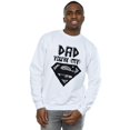 thumbnail image 2 of DC Comics Mens Superman Super Dad Sweatshirt, 2 of 3