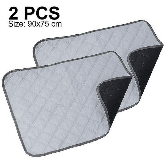 2-pack Washable Dog Pee Pad Reusable Waterproof Pee Pad For Dogs Training Pads Puppy Mat Whelping Pad