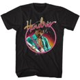 thumbnail image 1 of Jimi Hendrix Neon Black Adult T-Shirt, 1 of 2