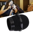 thumbnail image 4 of Microphone en Maille Résistant aux Éclaboussures en Coton Noir pour Karaoké, 4 of 8