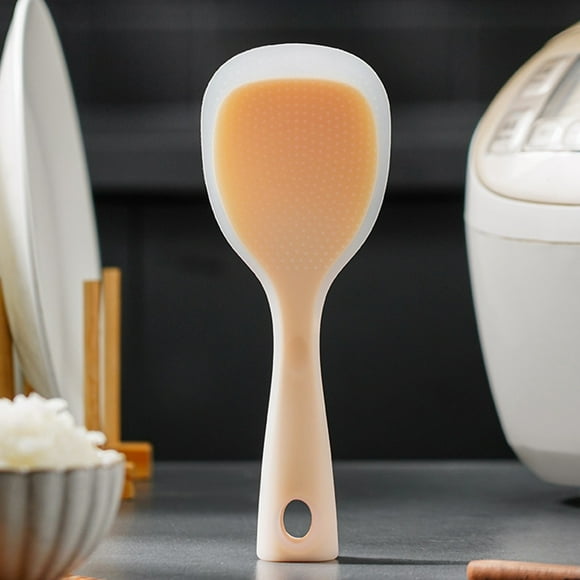 cuyhtdup Non Stick Rice Spoon Standing Rice Spoon Paddle Specialist Rice Potato Server Spatula Heat Proof Rice Cooker Spoon