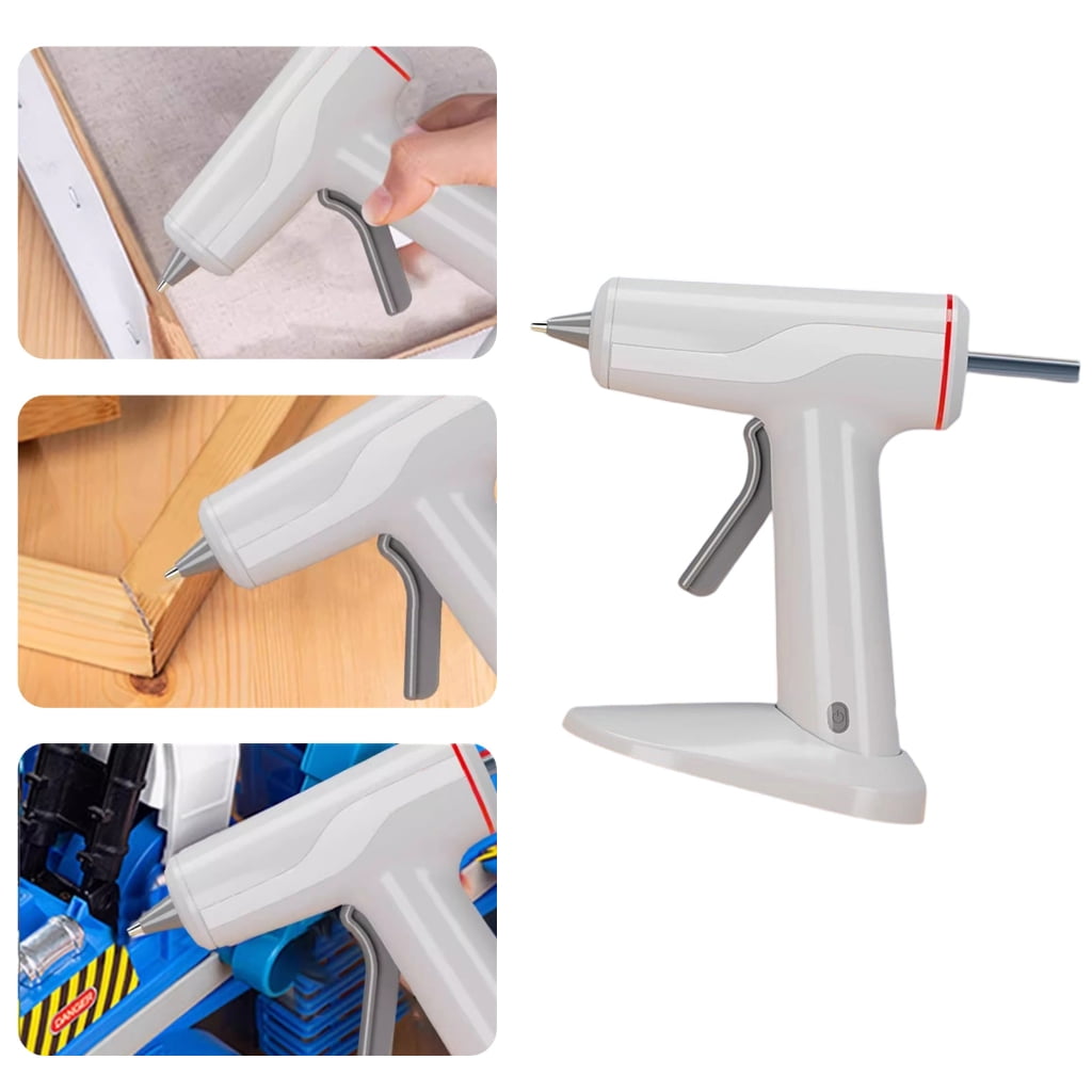 Battery Operated Hot Glues 10W Fast Warming Up Comes 11mm Glues Sticks Compatibly Suitable For Arts And Repairs