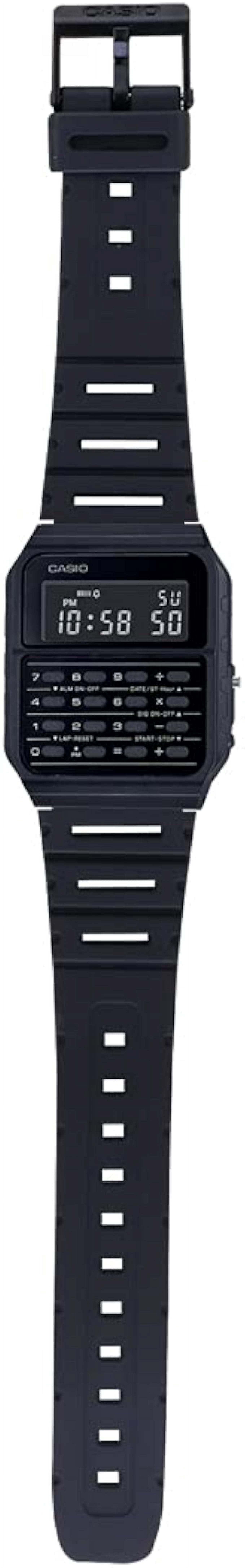 Casio CA53WF-1B Data Bank Calculator Black Digital Men's Watch
