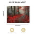 thumbnail image 2 of Nawypu  Modern Large Tree Painting, Black White Red Forest Landscape Canvas Wall Art Posters and Prints Pictures for Living Room Stretched Ready to Hang, 2 of 5