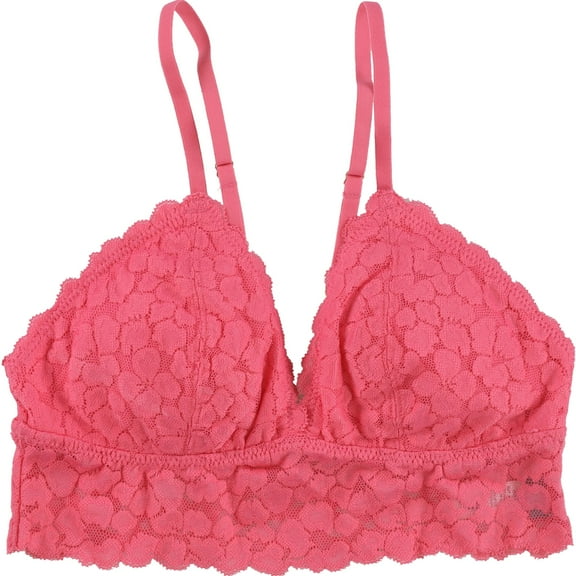 American Eagle Womens Lace Bralette, Pink, X-Small