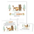 thumbnail image 4 of Inkdotpot Set Of 30Jungle Animals Baby Shower Invitations-Diaper Raffle Tickets And Baby Shower Book Request Cards Gender Neutral Invites Its A Boy Its A Girl, 4 of 8