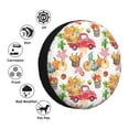 thumbnail image 5 of Spare Tire Cover, Autumn Harvest Truck Wheel Cover Tire Covers for Trailers Car Truck Camper Universal Tire Covering Fits Diameter 17 inch, 5 of 7