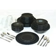 thumbnail image 1 of 10 Strawberry Street Nova Round 62-Piece Dinnerware Set, 1 of 6