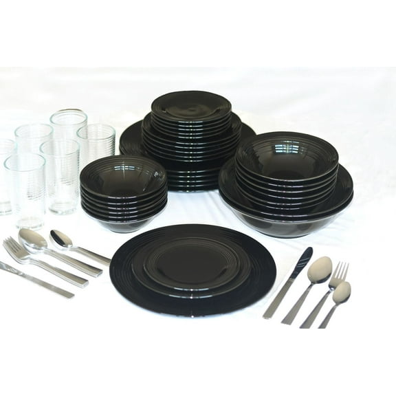10 Strawberry Street Nova Round 62-Piece Dinnerware Set