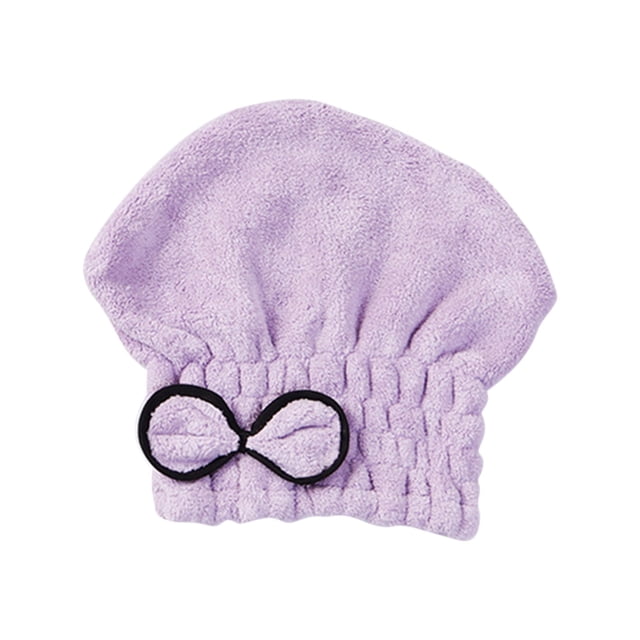 Microfiber Hair Towel Microfiber Hair Drying Cap Super Absorbent Quick Drying Bandana for Curly Hair Drying Fast Drying Bandana Wrap Towel Shower Cap for Girls and Ladies Hair Towel Wrap