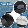 thumbnail image 6 of yotijay 2 Pieces Boat Seat Covers Dustproof Easy Installation Universal Oxford Cloth Blue, 6 of 9