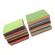 thumbnail image 5 of 100/25 / 40x colores arte artesanía tela no tejida fieltro hoja decoración de costura 10x10cm Sunnimix Tela no tejida de bricolaje, 5 of 8