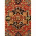 thumbnail image 4 of Pasargad Home Serapi Hand Knotted Wool Rust Area Rug, Rust, 4 of 4