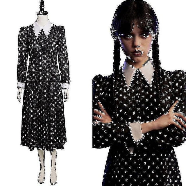 Miércoles (2022) Disfraces de cosplay de la familia Addams Carnaval de Halloween
