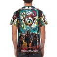 thumbnail image 2 of Rock Music Tool Band T-Shirt for Men Novelty 3D Pritneted Casual Short Sleeve Tees Shirt Summer Street T Shirt Top, 2 of 7