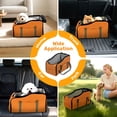 thumbnail image 5 of Pet Booster Seat for Cars, Portable Dog Car Seat with Harness, Sturdy Travel Vehicle Pet Bed for Small Dogs, Easy to Clean, 5 of 9