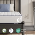 thumbnail image 3 of Avenco Pearl 8" Queen Size Medium Adult Supportive Innerspring Mattress, 3 of 9