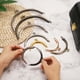 thumbnail image 4 of Uxcell 5 Pcs Marco de Bolso de Metal, 10.5cm/4.1" Marco de Cierre de Beso Retro con Relieve para Fabricación de Bolsos (Plata), 4 of 6