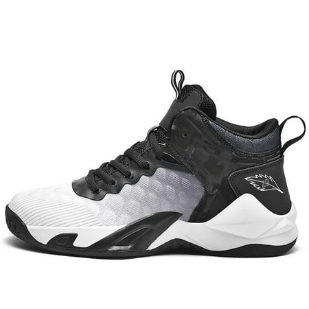 

Men s Trendy Woven Knit Basketball Shoes Breathable Lightweight Shock Absorbing Casual Sneakers For Running Walking