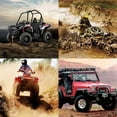 thumbnail image 3 of ATV UTV Winch 2500LBS UTV Electric Winch Steel Cable Offroad Remote Control 12V, 3 of 5