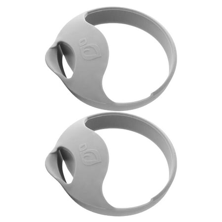 

2pcs Oil Separator Ring Silicone Oil Soup Strainer Multifunctional Grease Clip On Oil Strainer for Spoon (Large Size)