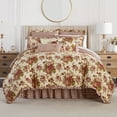 thumbnail image 2 of Waverly Norfolk Euro Sham, Red, 2 of 6