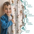 thumbnail image 3 of Blackout Kids Curtains,Beige Fairy Mushroom Pattern Childrens Insulated Curtains Set Of 2,Bedroom Essentials,Toddler Room Decor 42"x54", 3 of 5