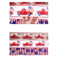 thumbnail image 5 of Patriotic Wired Edge Ribbon With Vintage Stars And Stripes Pattern, Ideal For Memorial Day Independence Day Veterans Day Fourth Of July Decor, 3-Meter Long Ribbon Perfect For, 5 of 6