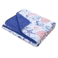 thumbnail image 6 of Chic Home Katriel 4 Piece Reversible Quilt Coverlet Set Embossed, 6 of 6
