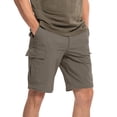 thumbnail image 5 of Men's-Hiking-Pants Convertible Quick-Dry Water-Resistant Lightweight Zip-Off Outdoor with 5 Deep Pockets Brown M, 5 of 6