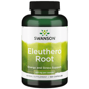 Swanson Eleuthero Root 425 mg 120 Capsules