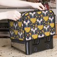 thumbnail image 7 of Haiem Mouse Cheese Print Toaster Covers 2 Slice Wide Slot,Bread Dust Cover & Fingerprint Protection,Bread Machine Cover,Appliance Covers, 7 of 7