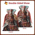 thumbnail image 2 of Naloa fairy-tale-world-with-delicious-candy Drawstring Christmas Bags, 3D Xmas Gift Bags, Christmas Wrapping Bags, Xmas Goodie Bags, Treat Pouch Bags, Party Favor Bags-Medium, 2 of 9