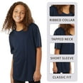 thumbnail image 6 of AllPro Youth Pro-Lock Performance T-Shirt Crafts and DIY Plain Tee Shirt (Neon Orange, L), 6 of 8