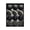 Black, variant on 12 Pcs Velvet Christmas Ball Ornaments Set, Flocked Shatterproof Xmas Tree Decorations with Glitter for Holiday Home Wedding Party Decor