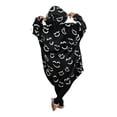 thumbnail image 3 of Sudadera Cobija Polar con Capucha Adulto Unitalla Negro, 3 of 6
