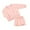 Pink, variant on Timegard Baby Boy Girl Clothes Toddler Sweatshirts Shorts Outfits Athletic Comfy Sweatsuit 1-14 Years