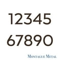 thumbnail image 4 of 16 Inch Black Alumunim floating or flat Modern House Number 7, 4 of 4
