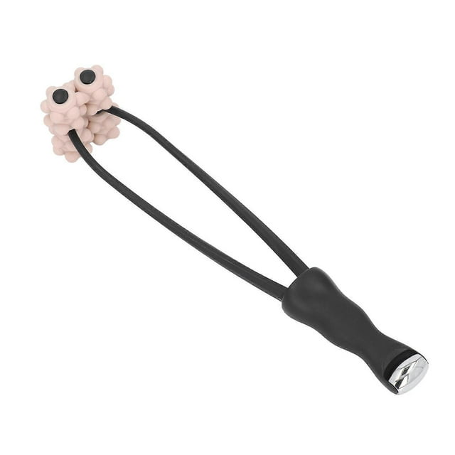2 in 1 Eye Facial Massager Tool Firming Soothes Skin Stress Relief V Shaped Face Lifting Massage Roller for Daily Use