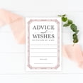 thumbnail image 2 of Koyal Wholesale Elegant Art Deco Wedding Advice & Well Wishes Guest Book Cards for Bride and Groom, 56 Pack, 2 of 5