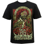 Thy Art is Murder Mens Evil Pope T-Shirt Black