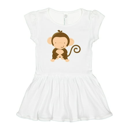 

Inktastic Happy Monkey Gift Baby Girl Dress