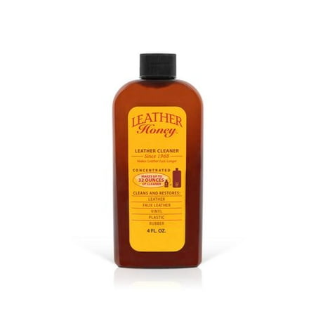 Leather Cleaner by Leather Honey: The Best Leather Cleaner for Vinyl and Leather Apparel, Furniture, Auto Interior, Shoes and Accessories. Concentrated Formula Makes 32 Ounces When