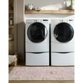 thumbnail image 4 of My Texas House Eloise Traditional Floral Indoor Washable Runner Rug, 4 of 7
